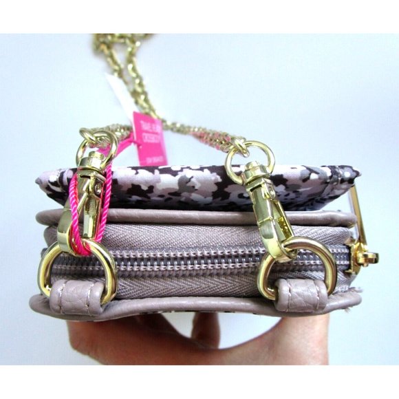 Isaac Mizrahi New York Women Multicolor Floral Print Travel Ready Crossbody NWT - Picture 8 of 16